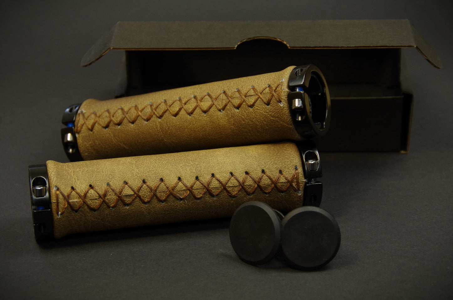 Leather imitation  standard bike-handles