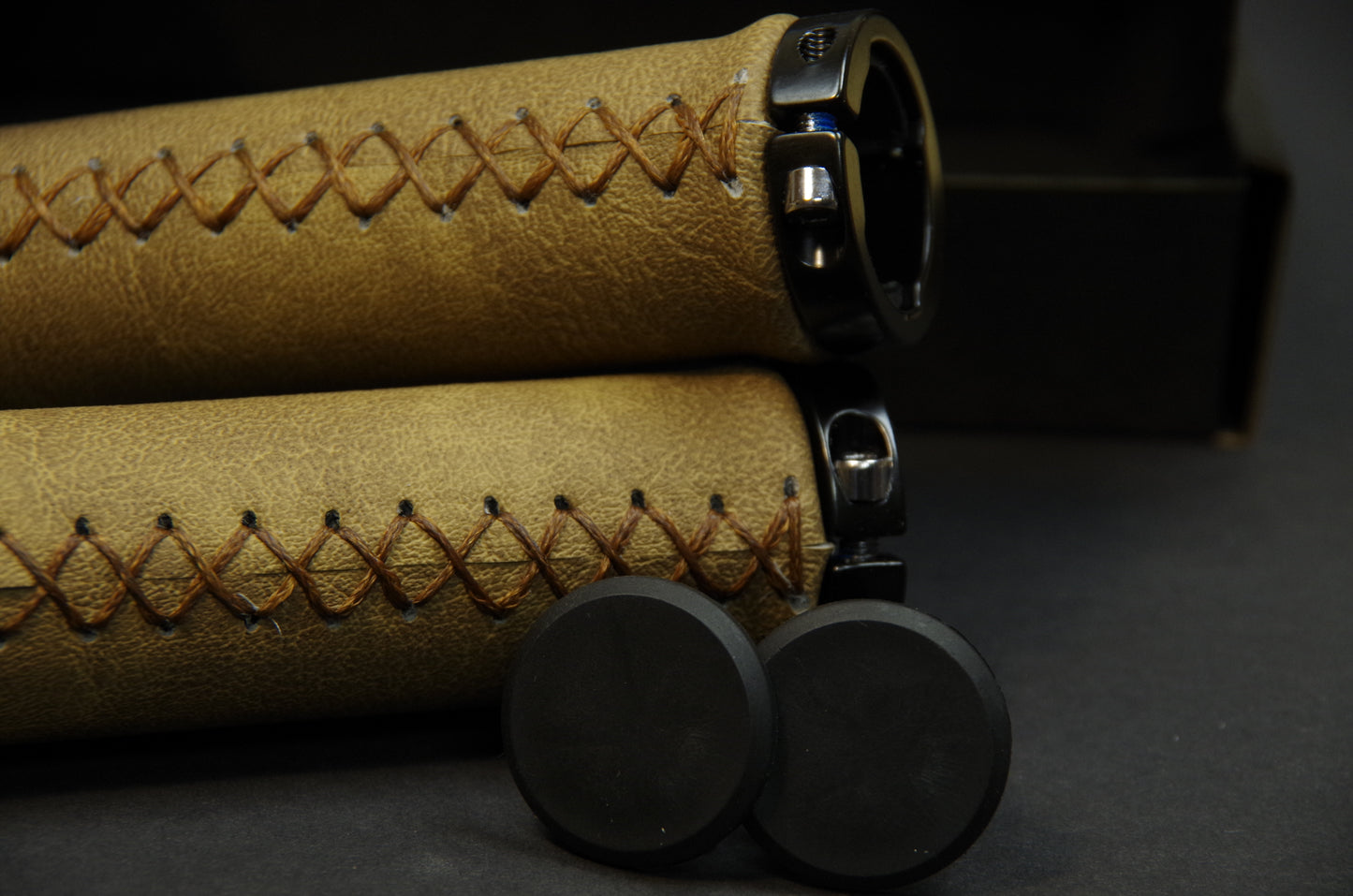 Leather imitation  standard bike-handles