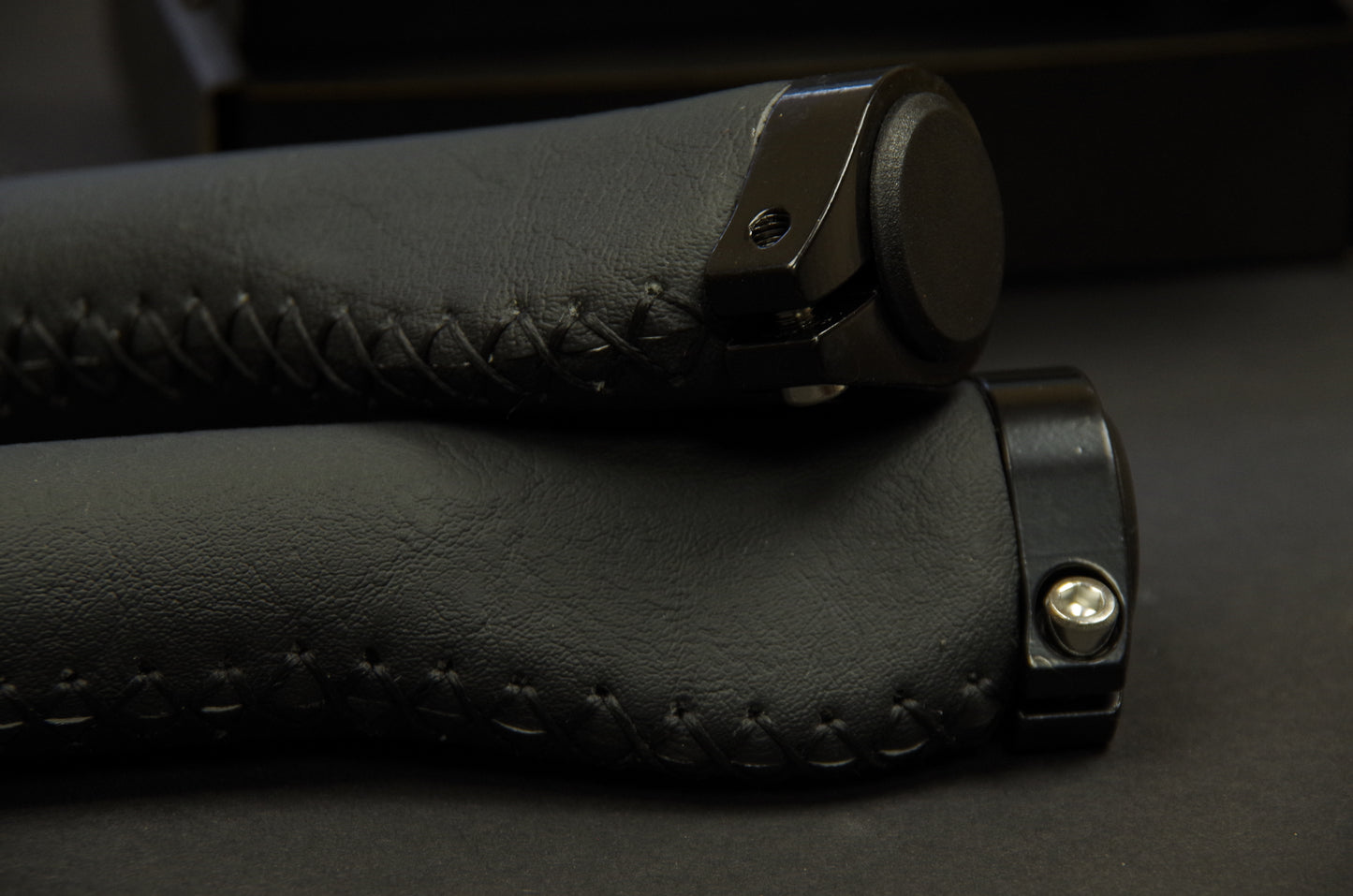Leather imitation  ergonomic handles
