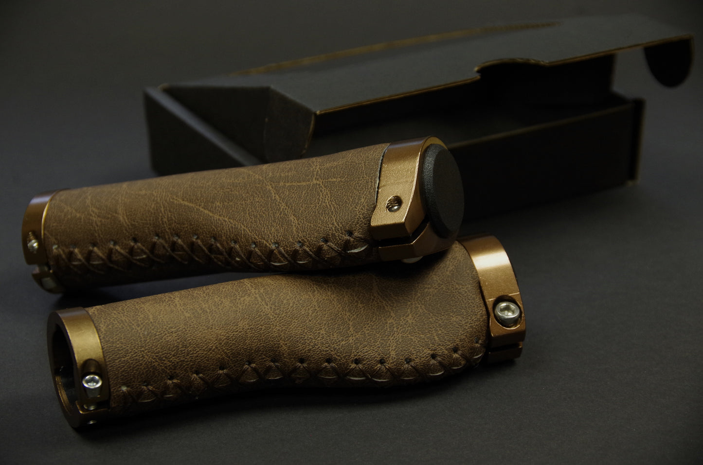 Leather imitation  ergonomic handles