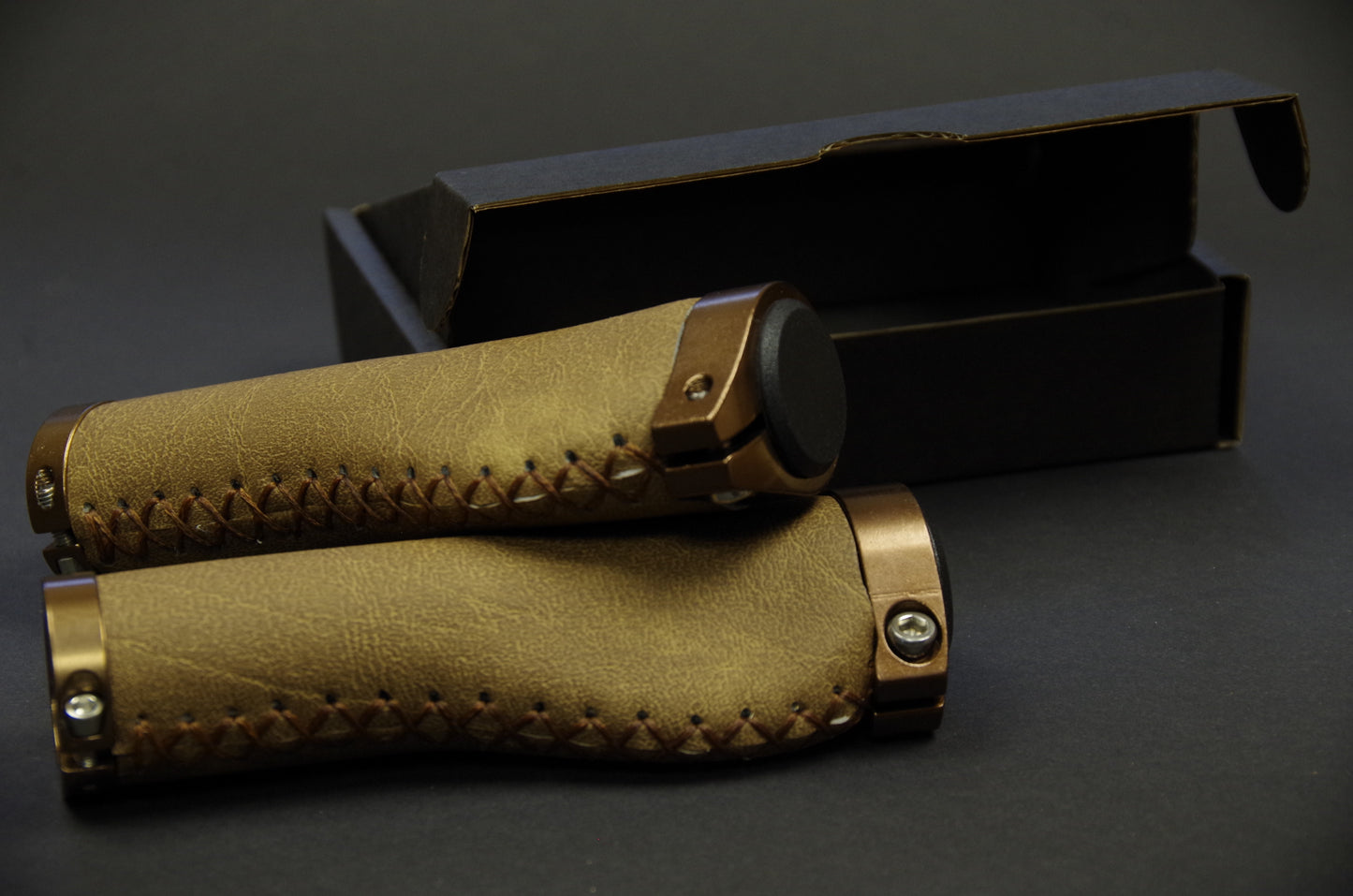 Leather imitation  ergonomic handles