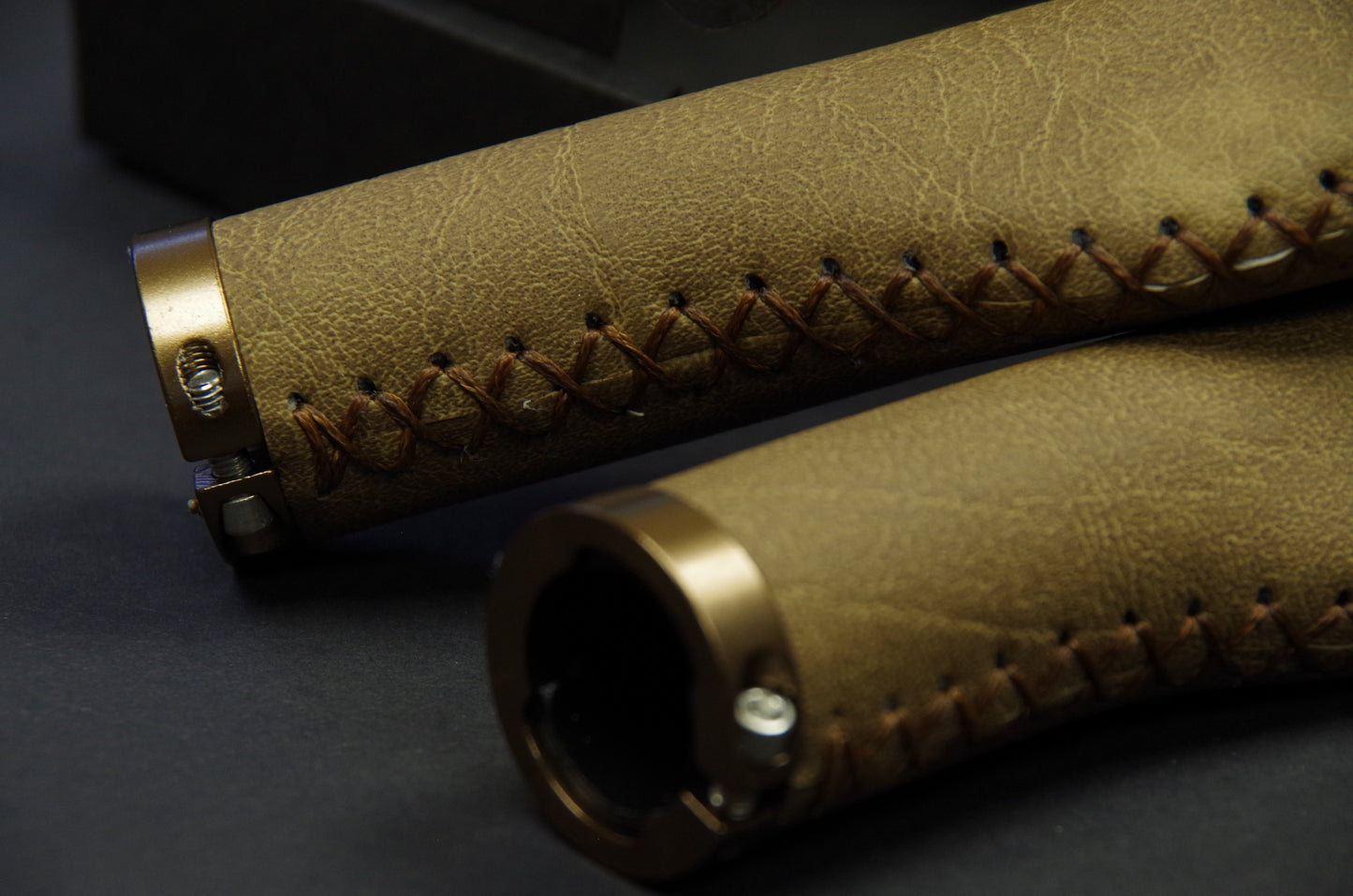 Leather imitation  ergonomic handles