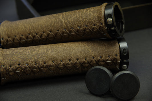 Leather imitation  standard bike-handles